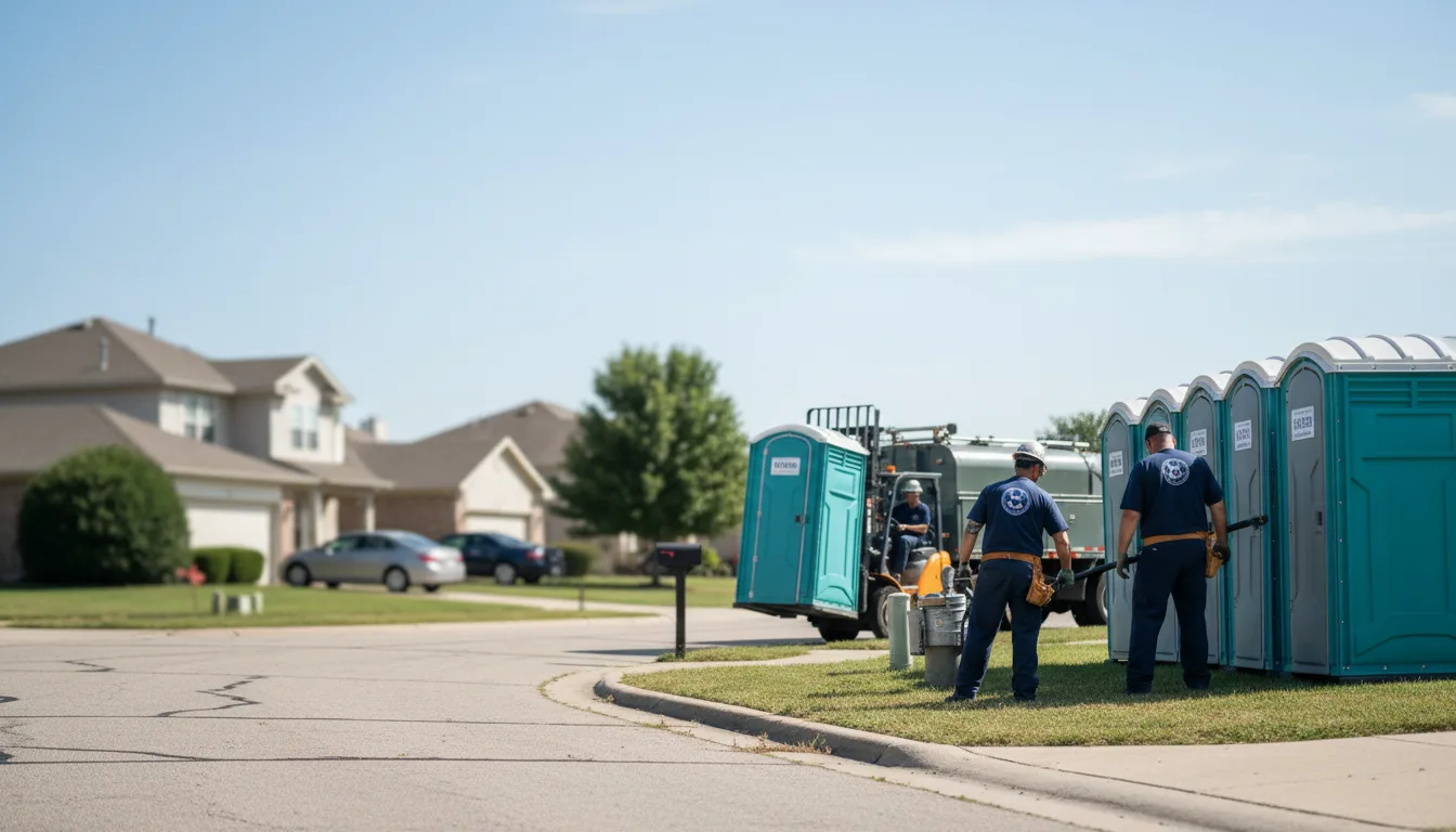 Porta Potty Rental in Portage, OH near me